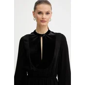 Obleka Armani Exchange črna barva, XW001036 AF16121