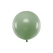 Okrogli veliki balon 60 cm – rožmarinsko zelena