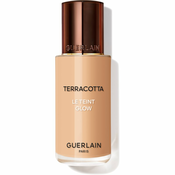 GUERLAIN Terracotta Le Teint Glow tekoči puder z učinkom osvetljevanja za naraven videz odtenek 3,5W Warm 35 ml