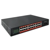Mrežni preklopnik Qoltec SWITCH Gigabit Ethernet, 24x RJ45, 2x SFP, 1000 Mb/s