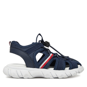 Sandali Tommy Hilfiger T1B2-33895-1591 S Mornarsko modra