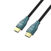 Kabal pleteni hdmi 8k 60hz sa hdmi 2.1 8k 60hz 48gbps aluminijum standard 1.5m (otn-hd181) onten ( AV397 )