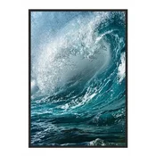 shumee SLIKOVNI PLAKAT V OKVIRJU 43x33 cm Wave P822