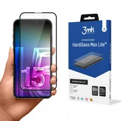 3MK HardGlass Max Lite steklo za iPhone 15 Pro