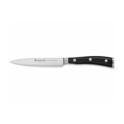 Nož za zelenjavo CLASSIC IKON 12 cm, črna, plastika, Wüsthof