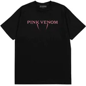 BLACKPINK Pink Venom Logo (Back Print) Black XL Majica