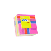 SAMOLEPILNA KOCKA NEON ROZA