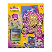 L.O.L. x Crayola: Komplet za ustvarjanje slik s kristali