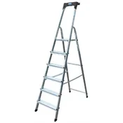Stepenica, 8 stepenika, aluminijska, KRAUSE Safety 126368