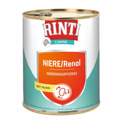 6x800g RINTI Canine Niere/Renal s piščancem hrana za pse