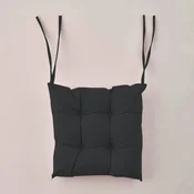 Chair Cushion - Black Black Chair Pad