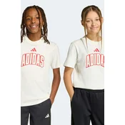 Adidas J STD GFX TEE, maja o.kr, bela BZ136