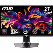 MSI MAG/271QP X28/26,5/QD-OLED/QHD/280Hz/0,03ms/črna/3R MAG 271QP QD-OLED X28