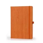 Notes B5 Woody maxi s gumicom, narancasti