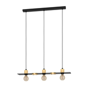 Eglo 43752 - Luster na sajli BRAMERTON 3xE27/40W/230V