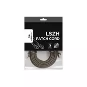 Gembird S/FTP Cat 6A povezovalni kabel LSZH, črn, 10 m