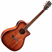 Cort GA-MEDX-OP-M Brown Sunburst Elektroakustična jumbo