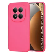 Silikonski ovitek Techsuit SoftFlex za Xiaomi Redmi Note 15 Pro Plus/Poco M8 Pro - roza