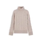 TOMMY HILFIGER Pulover kapučino