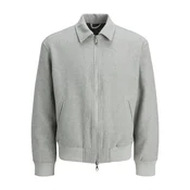 JACK & JONES Prehodna jakna pegasto siva