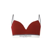 Emporio Armani Nedrček temno rdeča/črna/bela