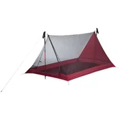 MSR Thru-Hiker Mesh House 3-Personen Zelt-Rot-One Size