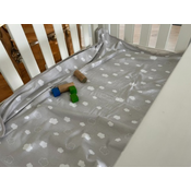 Bebi prekrivac-cebe 75x100cm Oblaci siva boja ( VLK000611-sivabojaoblaci )