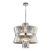 Milagro Milagro AURELIA CHROME kristalni lestenec, 12 x E14