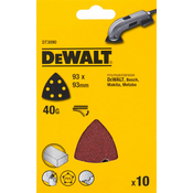 Brusni papir 93x93mm G40 za višenamenski alat DWE315 10/1 DeWalt