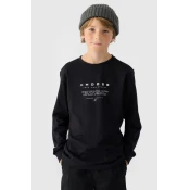 Long Sleeve T-Shirt For Boy With Print Regular 4F 4FJWAW24TLO