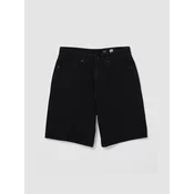 Volcom Billow Denim Kratke hlace crne