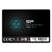 Silicon Power Ace - A55 128GB SSD SATAIII (3D NAND) 3D NAND, SLC Cache, 7mm 2.5 Blue - Max 550/420 MB/s - Full Capacity