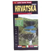 KARTA AUTO RH,BIH,SLOVENIJE TRSAT