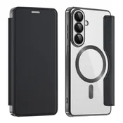 Torbica SmartMag Book s MagSafe tehnologijom i RFID novcanikom za Samsung Galaxy S26 Plus - black