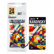 Carcommerce Osvežilec zraka za avto Kandinsky ARTLINE, sestava