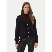 Guess Pletena jopica W6BR26 Z1408 Črna Regular Fit