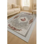 Conceptum Hypnose Tepih HM-CRP25-23, Pravougaoni, 100x140 cm, Sivo-braon