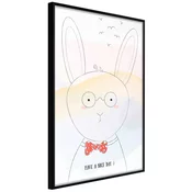 Poster - Polite Bunny 40x60