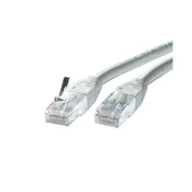 VALUE Value 21.99.0903 RJ45 omrežni kabel\, Patch kabel CAT 6 U/UTP 3.00 m siva  1 kos, (20420214)