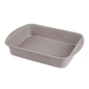 Pravokotni pekač s titanovo površino Taupe 40x28,5cm 55197