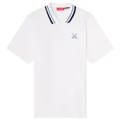 Moška majica CCM Stripe Polo White L