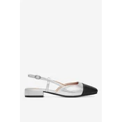 Čevlji s peto Clara Barson WS24040-04 Srebrna