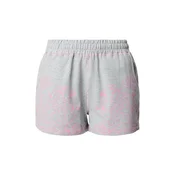 Ed Hardy Hlače svetlo siva/roza