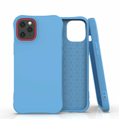 MASKA Soft Color Case flexible gel case for iPhone 12 Pro / iPhone 12 blue