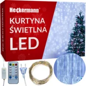 LED girlanda YS-0003 3x3m 300LED Cool