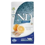 N&D Ocean Haringa i Pomorandža – hrana za macke 1.5kg