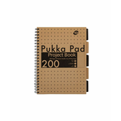 ZVEZEK PUKKA PAD Kraft A4 Project Book