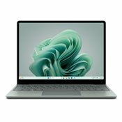 Surface Laptop Go 3 - i5 - 16GB - 256 GB - sage - 12.4" zaslon osjetljiv na dodir Intel Core i5-1235U 16GB RAM 256GB SSD Windows 11 Home