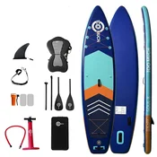 TooMuch SOUL X 11’6” 2u1 SUP i Kajak - 350 cm - 84 cm - 15 cm - Drop-Stitch - Jednoslojna (Single Layer) - 180 kg - 9.9 kg - 15 psi - Razlicite vodene uvjete - All Around - Slide-in peraja