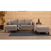 Atelier Del Sofa Kotna raztegljiva sedežna garnitura